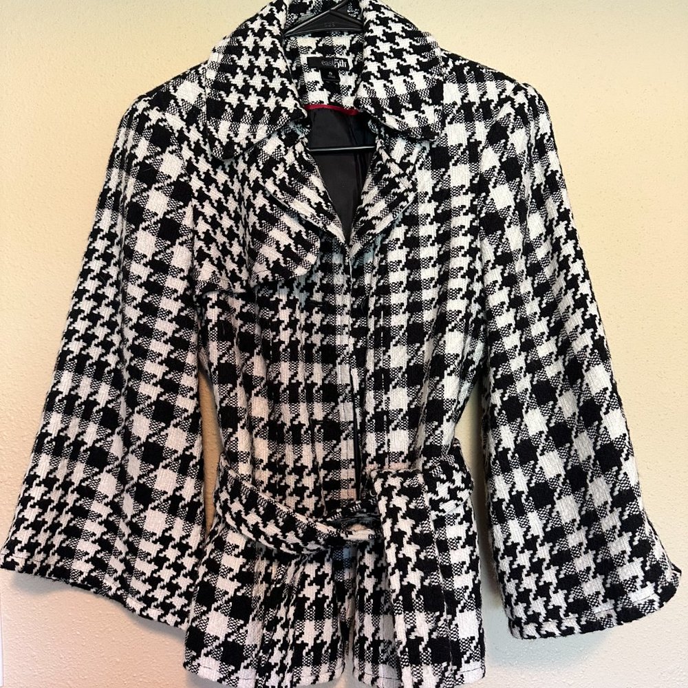 East 5th JACKIE O Style Houndstooth Jacket